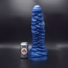 Dilda Topped Toys Mordax 135 Blue Steel prémiové silikonové dildo 41 x 10,9 cm