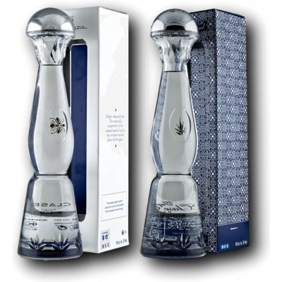 Clase Azul Tequila Plata Kosher 100% Agave 40% 0,7 l (dárkové balení kazeta) – Sleviste.cz