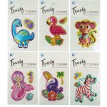 3D Samolepky - Zvířátka Varianta: Opice – Zboží Živě