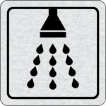 Nalepovací cedulka na dveře - Sprcha – Sleviste.cz