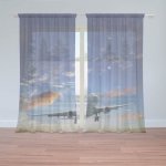 Sablio Záclony Letadlo 2: 2ks 150x250cm – Hledejceny.cz