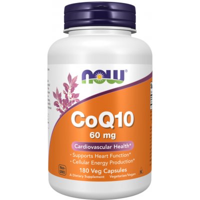 Now Foods Koenzym Q10 60 mg 180 kapslí – Hledejceny.cz