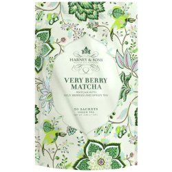 Harney & Sons Very Berry Matcha zelený čaj 50 ks