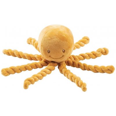 Nattou první hračka pro miminka chobotnička Piu Piu Lapidou ochre – Zboží Mobilmania