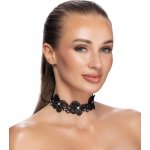 Cottelli Lace Choker with Pearls & Gems Black – Sleviste.cz
