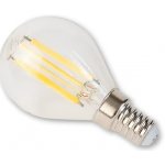 Tesla LED žárovka miniglobe FILAMENT RETRO E14, 4W, 230V,470lm,25 000h, 4000K denní bílá, 360stčir – Hledejceny.cz