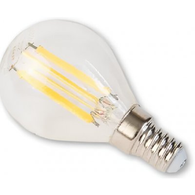 Tesla LED žárovka miniglobe FILAMENT RETRO E14, 4W, 230V,470lm,25 000h, 4000K denní bílá, 360stčir – Hledejceny.cz