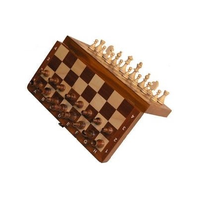 Šachy magnetické Intarsie menší – Zboží Mobilmania