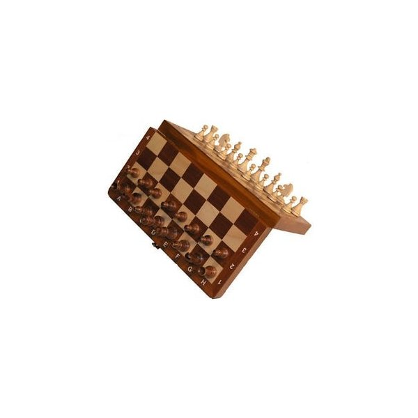  Šachy magnetické Intarsie menší