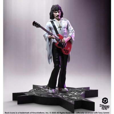 KNUCKLEBONZ skupiny Tony Iommi Rock Iconz Statue Limited Edition
