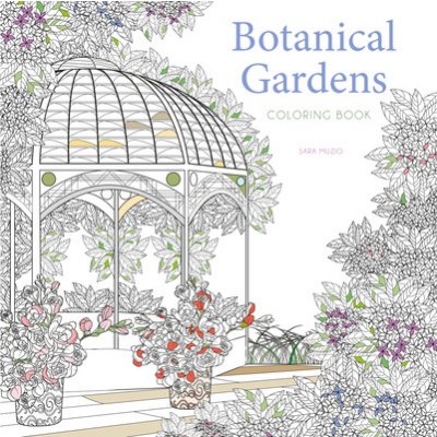 Botanical Gardens Coloring Book Muzio SaraPaperback