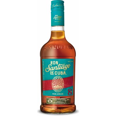Santiago de Cuba 8y 40% 0,7 l (holá láhev) – Hledejceny.cz
