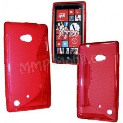 Pouzdro S-Case Nokia 720 Lumia Červené – Zboží Mobilmania