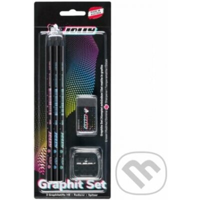 Sada tužky gumy a ořezávátka Jolly Next Gen 3 v 1 – Sleviste.cz