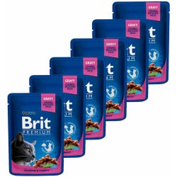 Brit Premium Cat Chicken & Turkey 6 x 100 g