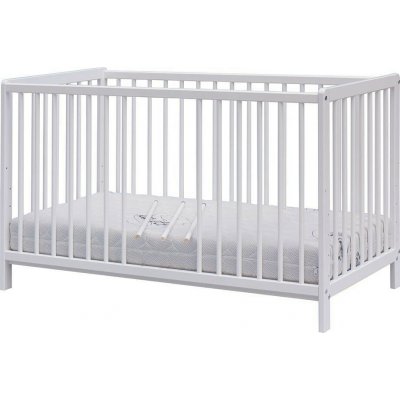 Scarlett postýlka borovice bílá 120 x 60 cm – Hledejceny.cz