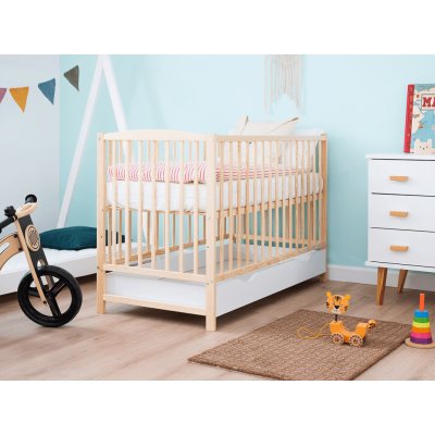 AMI Nábytek postýlky 60x120 BABY CLASSIC borovice – Zbozi.Blesk.cz