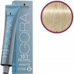 Schwarzkopf Igora Royal Highlifts 10-1 Ultra Blond popelavá 60 ml – Zboží Dáma