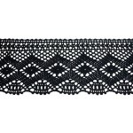 Bavlněná paličkovaná krajka 2041/120mm černá/5m – Hledejceny.cz