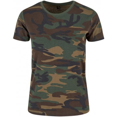 Brandit Ladies T-Shirt woodland – Zboží Mobilmania
