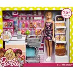 Mattel Barbie herní set supermarket – Zboží Dáma