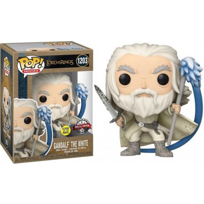 Funko Pop! 1203 The Lord of the Rings Gandalf The White Glows in the Dark – Zboží Dáma