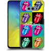 Pouzdro a kryt na mobilní telefon Samsung Pouzdro Head Case Samsung Galaxy S10e The Rolling Stones Pop Art Vyplazené Jazyky