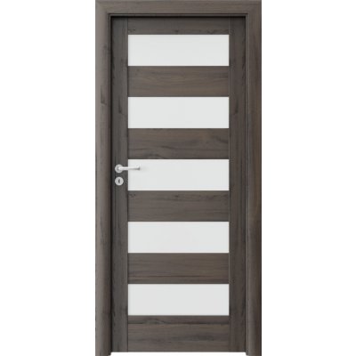 Porta Doors Verte Home C5 dub tmavý 80 cm pravé