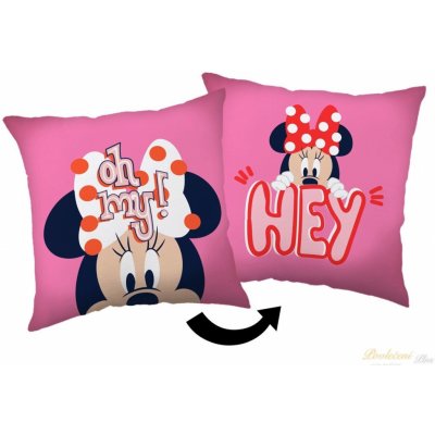 Jerry Fabrics Polštář Minnie Hey 40x40 – Zbozi.Blesk.cz