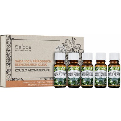 Saloos Kouzlo aromaterapie vonné oleje 5 x 10 ml – Hledejceny.cz