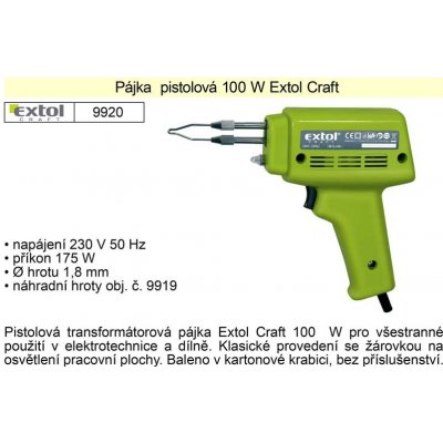 Extol Craft 100W 023 9923 – Zboží Mobilmania