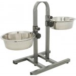 Trixie Psí bar nastavitelná misek 2 x Miska 2,8 l/24 cm – Zboží Mobilmania