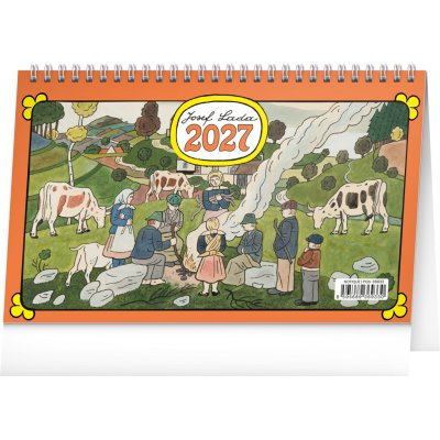 NOTIQUE stolní Josef Lada 23,1 × 14,5 cm 2027 – Sleviste.cz