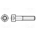 KRAFTBERG M8X40/D912-A2 Šroub; M8x40; 1,25; Hlava: válcová; imbus; HEX 6mm; DIN 912 – Zbozi.Blesk.cz