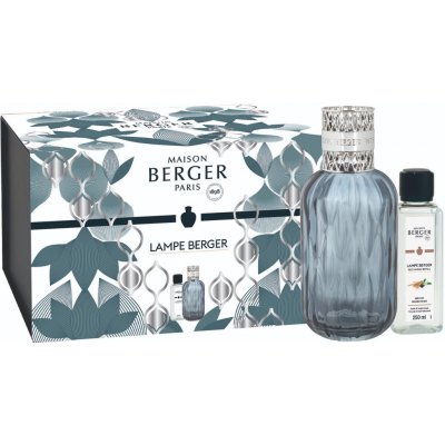 Maison Berger Paris sada katalytická lampa Quintessence modrá a náplň Golden Wheat Zlaté lány 250 ml – Zboží Dáma