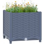 VidaXL Vyvýšený záhon 40 x 40 x 38 cm polypropylen – Sleviste.cz