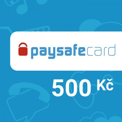 Paysafecard předplacená dárková karta - 500 Kč od 500 Kč - Heureka.cz