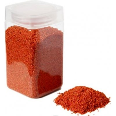 Dekorační písek 400 g - tmavě oranžový jemný – Hledejceny.cz