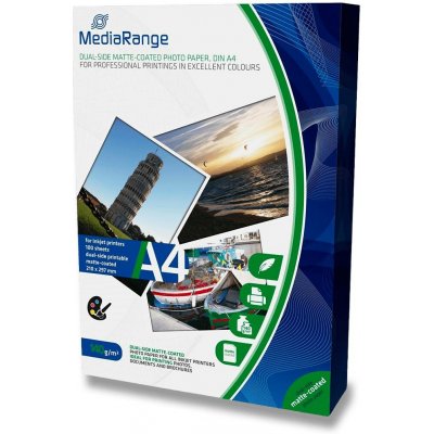 MediaRange A4, 140 g, 100 listů – Zboží Živě