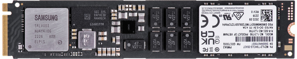 Samsung PM9A3 1,92TB, MZ1L21T9HCLS-00A07