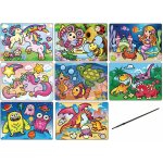 Anděl Přerov Magické malování vodou se štětcem zvířátka 20 x 15 cm – Zboží Dáma