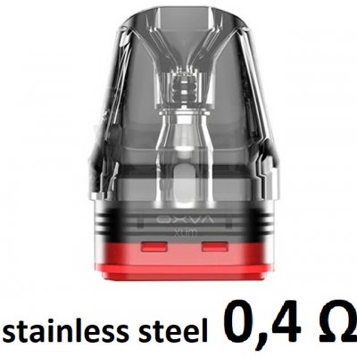 Oxva Xlim Stainless Steel Top Refill cartridge 0,6 ohm – Zboží Dáma