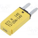 GLOSO 86125 Pojistka: tepelná; 12,45mm; automobilová; 20A; 14VDC; E72 – Hledejceny.cz