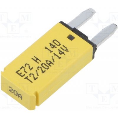 GLOSO 86125 Pojistka: tepelná; 12,45mm; automobilová; 20A; 14VDC; E72 – Hledejceny.cz