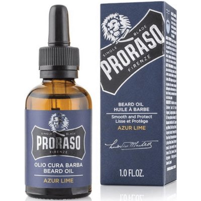 Proraso olej na vousy Azur Lime 30 ml – Zbozi.Blesk.cz