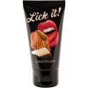 Lick it! erotický lubrikační masážní gel s vůní a příchutí čokolády 50 ml