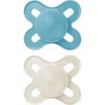 Mam silikon dudlík Start s krabičkou Girl pudrová/šedá 2 ks – Hledejceny.cz