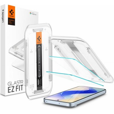 Spigen Glass tR EZ Fit 2 Pack transparency Google Pixel 9 Pro/Pixel 9 AGL08442 – Zboží Živě