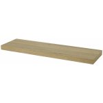 Autronic Polička nástěnná 80 cm, MDF, 3D dekor dub sonoma P-005 SON1 – Zboží Mobilmania