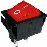 Tipa 2pol./4pin ON-OFF 250V/15A pros. červený – Hledejceny.cz